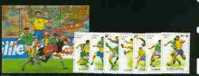 UZBEKISTAN 1999  FOOTBALL SET +  MS MNH - Ungebraucht