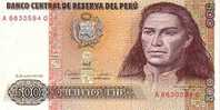 PEROU    500 Intis   Daté Du 26-06-1987    Pick 134b    *****BILLET  NEUF***** - Peru