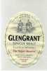 - ETIQUETTE GLEN GRANT . SCOTCH WHISKY - Whisky