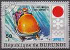Burundi 1972 Scott 393 Sello * Juegos Olimpicos Sapporo Japon Bobsleigh 50F Burundi Stamps Timbre Briefmarke Francobolli - Ongebruikt