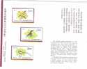 Folder Taiwan 1977 Birds Stamps Bird Oriole Kingfisher Jacana Fauna Resident Pheasant - Ongebruikt