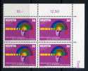 SUISSE - SERVICE  / 1985 # 463 EN BLOC DE 4 ** / MOINS CHER QU A LA POSTE - Oficial