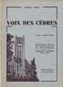 FLERS ( Orne )   Petit-Séminaire...Immaculée-Conception / VOIX Des CÈDRES...Plaquette De 29 Pages...de 1958... - Non Classés