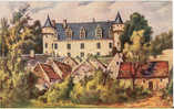 CP Château De Montrésor Sid's Oil Painting  Carte Avec Un Léger Relief 37 Indre Et Loire - Montrésor