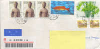 Chine Vers Espagne Lettre Recommande 2007 - Briefe U. Dokumente