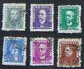 Brasile 1954-60 Barbosa Caxias Bonifacio - Used Stamps