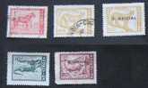 Argentina 1959-60 Animals Con 2 S. Oficial - Used Stamps