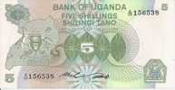 - AFRIQUE - BANQUE D´OUGANDA - 5 - FIVE SCHILLINGS - - Oeganda