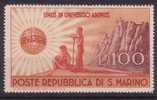 SAN MARINO 1946 UNRRA ** MNH QUALITA' LUSSO - Neufs