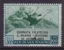 SAN MARINO 1953 GIORNATA FILATELICA ** MNH QUALITA' LUSSO - Unused Stamps