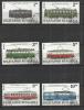 BULGARIA 1994 - TRAMWAYS - CPL. SET - USED OBLITERE GESTEMPELT USADO - Tramways