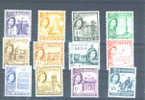 MALTA - 1956 Definitives LMM/UM (Many Stamps Unmounted Mint Including The Top 2 Values) - Malte (...-1964)