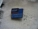 Pin's EDF, Commerces Et Services - EDF GDF