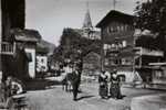 SUISSE - EVOLENE - VUE ANIMEE DE LA RUE DU VILLAGE - Evolène