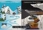 CHAMONIX (74) Carte De L´association ARSMB Chamonix Mont-Blanc Ou Camionix Mont-Noir ??? - Transporter & LKW
