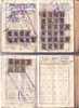 Bulgaria / Bulgarije   Book For Social  Insurance (1948/1953 )+ 42 Revenue Stamps - Covers & Documents