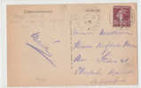 CARTE AVEC CACHET  EXPOSITION ARTS DECORATIFS  PARIS 1925 - Temporary Postmarks