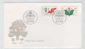 Norway FDC KFUK - KFUM 100th Anniversary Sent To Denmark 26-2-1980 With Cachet - FDC