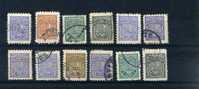 - TURQUIE . TIMBRES DE SERVICE 1949 OBLITERES - Dienstmarken