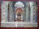 Roma - Citta Del Vaticano: Interno Basilica Di S Pietro - San Pietro