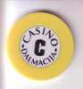 CASINO DALMACIJA ( Croazia )  Token Jeton Spielmarke Vale Ficha Gettone Fiche Tokens Jetons Gettones - Casino