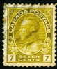 1915 7c King George V Admiral Issue #113 - Gebraucht