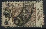 PIA - REGNO - PACCHI  POSTALI :1923-25 Soprastampato - (SAS 21) - Postal Parcels