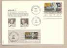 USA - Busta FDC Con Serie Completa Ed Annullo Speciale: Moon Landing - Primo Uomo Sulla Luna - 1969 - United States