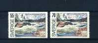 -SUEDE . TIMBRES DE 1970 .ROULETTES .  NEUFS SANS CHARNIERE - Ungebraucht