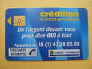 F 72   CREDILLON - 1989