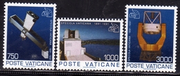CITTÀ DEL VATICANO VATIKAN VATICAN 1991 SPECOLA VATICANA SERIE COMPLETA COMPLETE SET MNH - Unused Stamps