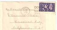 1946 Ireland Fan Mail To Donald OConor To Universal Studios Reused Cover - Brieven En Documenten