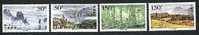 China 1998-13 Shennongjia Stamps Mountain Canyon Grass Mount Geology Falls Waterfall Bird Monkey Deer - Acqua