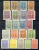 Österreich / Austria 1922, Lot Of 21 Unused Stamps From The Serie - Nuovi