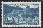 ANDORRE FR 1955-58 Y&T 150a ** - Neufs