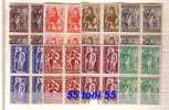 Bulgaria / Bulgarie  1947  Winter Assistance   8 V.-MNH     Blocs De Quatre - Unused Stamps
