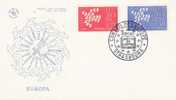 FRANCE  EUROPA CEPT 1961  FDC - 1961