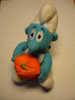 SCHTROUMPF CITROUILLE VIBREUR - FIGURINE PELUCHE - JOUET - MAC DONALD 2000 - MC DONALD - HALLOWEEN - Andere & Zonder Classificatie