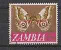 Zambia Used 1968, Moth, Butterfly, Insects - Zambie (1965-...)