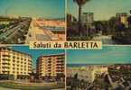 BARLETTA  SALUTI VEDUTE   BARI PUGLIA ITALY  NON  VIAGGIATA  COME DA FOTO - Barletta