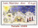 REPUBBLICA DI SAN MARINO - ANNO 1999 - NATALE  - NUOVI MNH ** - Neufs