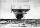 Zeppelin "Schwaben" Im Luftschiffhafen,  Foto 10,5x15 Cm - Aeronaves