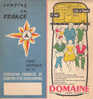 B0233 Cartina CAMPING En FRANCE - Federation Francaise De Camping Et De Caravan 1959/Carburants TOTAL - Turismo, Viaggi