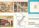 B0268 Brochure Pubblicitaria ARONA - GIARDINO HOTEL RESTAURANT Anni '60 - Tourisme, Voyages