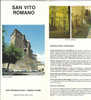 B0279 Brochure Pubblicitaria S.VITO ROMANO EPT 1990 - Tourismus, Reisen