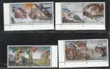 CITTÀ DEL VATICANO VATIKAN VATICAN 1994 CAPPELLA SISTINA SESTINE CHAPEL CHAPELLE SERIE COMPLETA COMPLETE SET  MNH - Unused Stamps