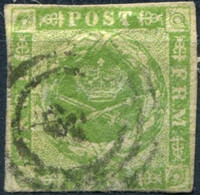 Pays : 149 (Danemark)   Yvert Et Tellier N° :     5 (o) - Used Stamps