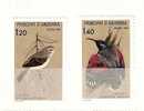 ANDORRE FRANCAIS  Protection De La Nature Oiseaux 294 295** - Colibris