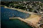 29 LOCQUIREC LE PORT VUE AERIENNE  EN 1980 - Locquirec