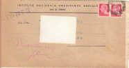 A0583 - 2 X 20 Cent. Imp.s.f Su Documento Tariffa Stampe? VG TORINO 13-09-1945 - Marcophilie